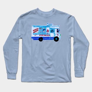 Captain Softee Truck Long Sleeve T-Shirt